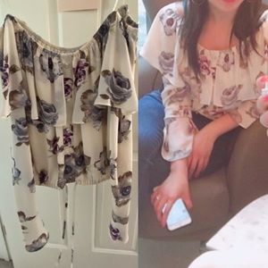 Off the shoulder top